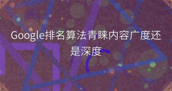 Google排名算法青睐内容广度还是深度